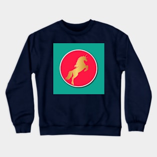 Horse Icon Crewneck Sweatshirt